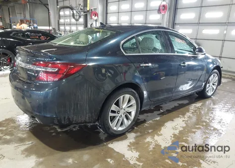 2014 Buick Regal Turbo/E-Assist Premium I from USA, damaged, VIN 2G4GN5EX0E9233873
